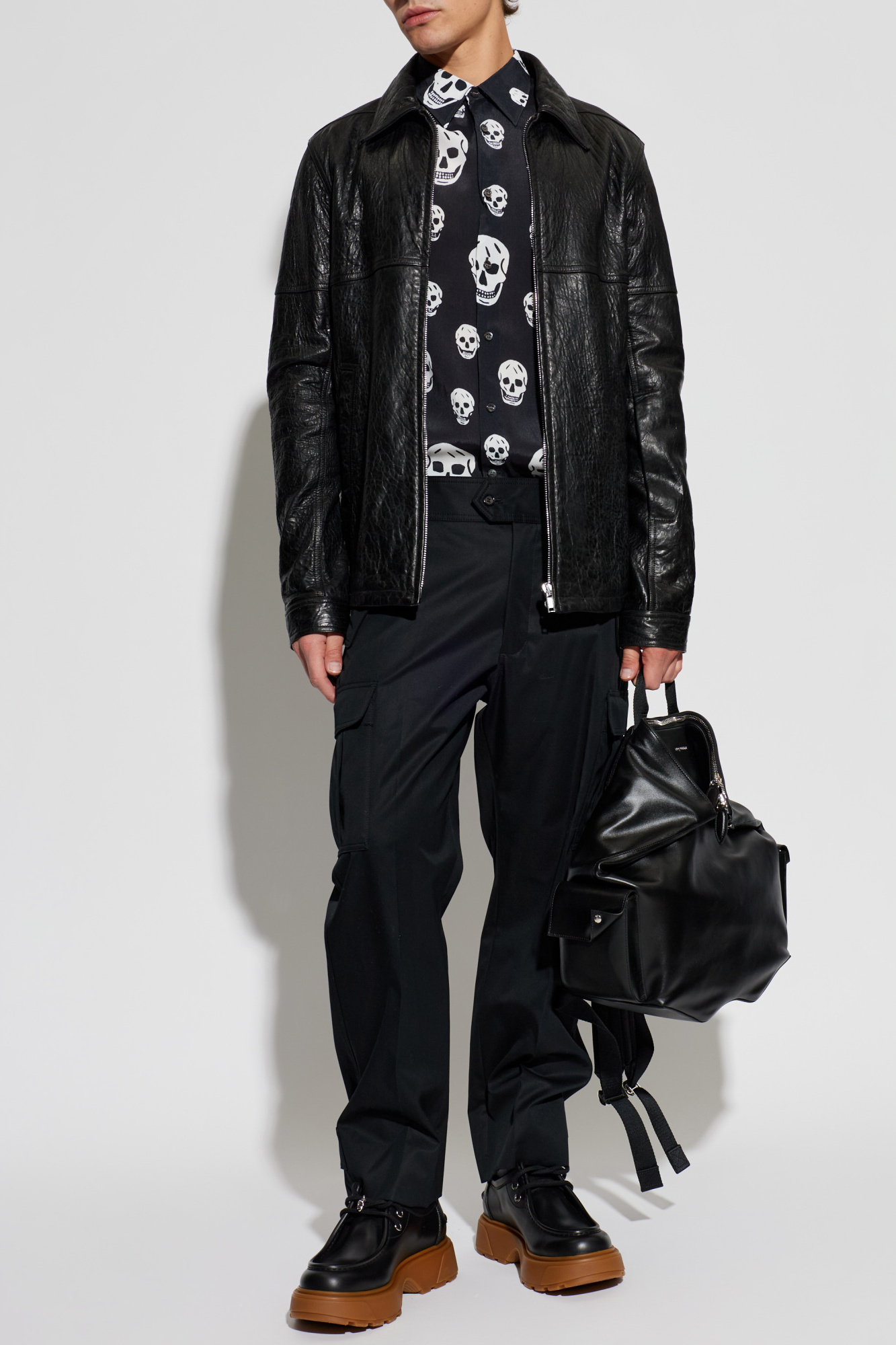 Alexander McQueen Shirt with a distinctive skull motif | Men's